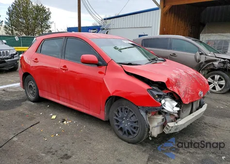 2009 Toyota Corolla Matrix S z USA, uszkodzony, nr VIN 2T1KE40E59C020924